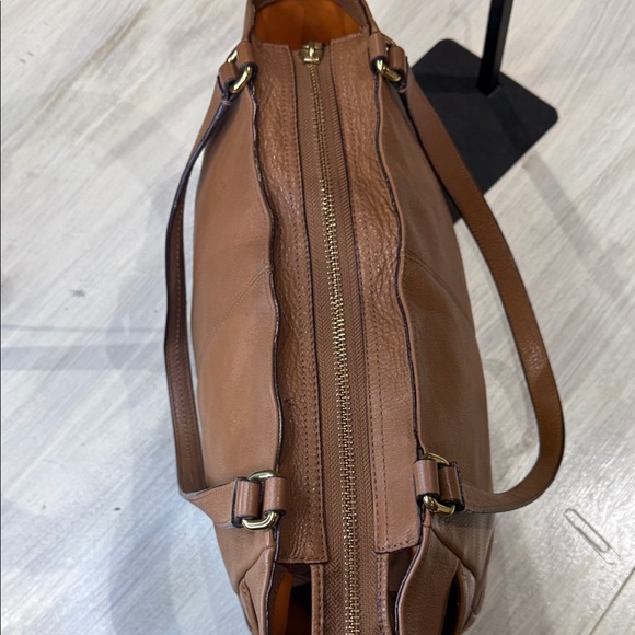 Coach Brown Leather Tote Bag - Picture 5 of 11